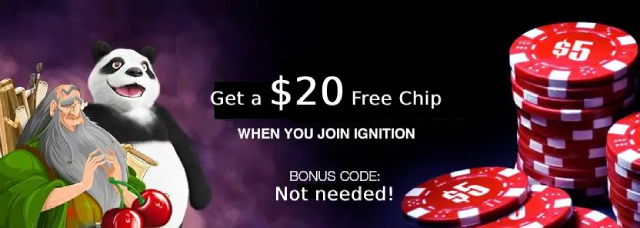 Ignition Casino No Deposit Bonuses 🎖️ Free $10 & 20 Spins